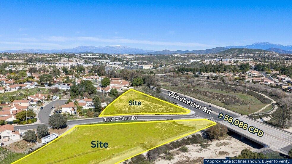 More Photos Of Winchester Rd. & Rustic Glen Dr., Temecula Land For Sale