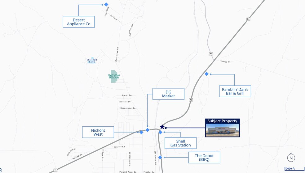 More Photos Of 26645 S Hwy 89, Congress Freestanding For Lease