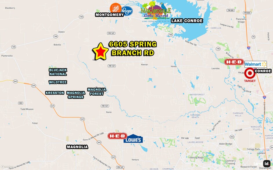 More Photos Of 6605 Spring Branch Rd, Montgomery Land For Sale