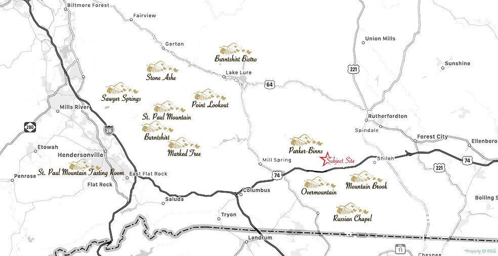 More Photos Of Tryon Crossing, Mill Spring Land For Sale