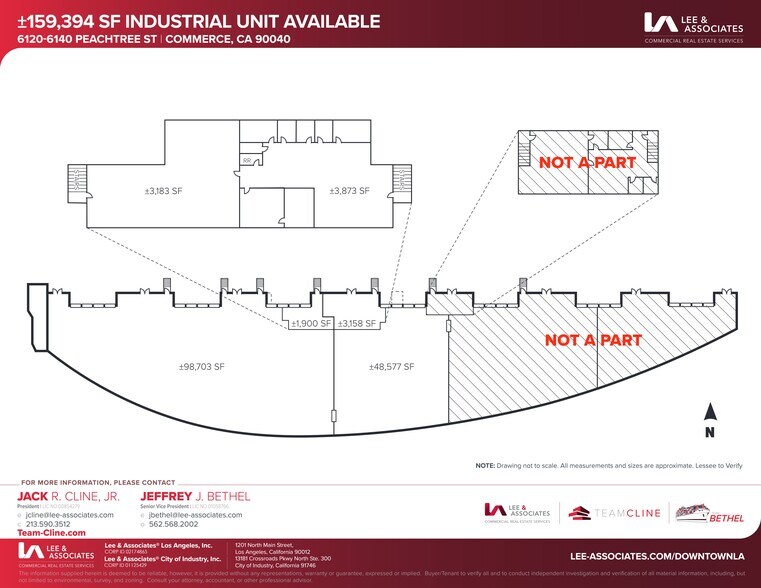 More Photos Of 6120-6140 Peachtree St, Commerce Distribution For Lease