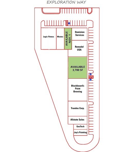 More Photos Of 2010-2048 Exploration Way, Hampton Light Distribution For Lease