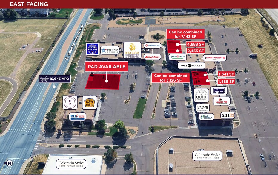 More Photos Of 2660 E County Line Rd, Highlands Ranch Land For Lease