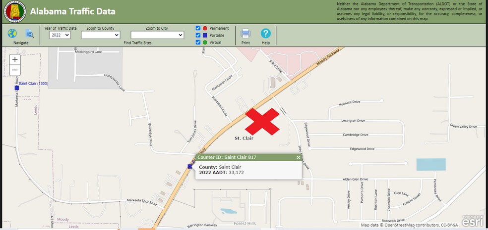 More Photos Of Moody Parkway & Joey Adkins Dr, Moody Land For Sale