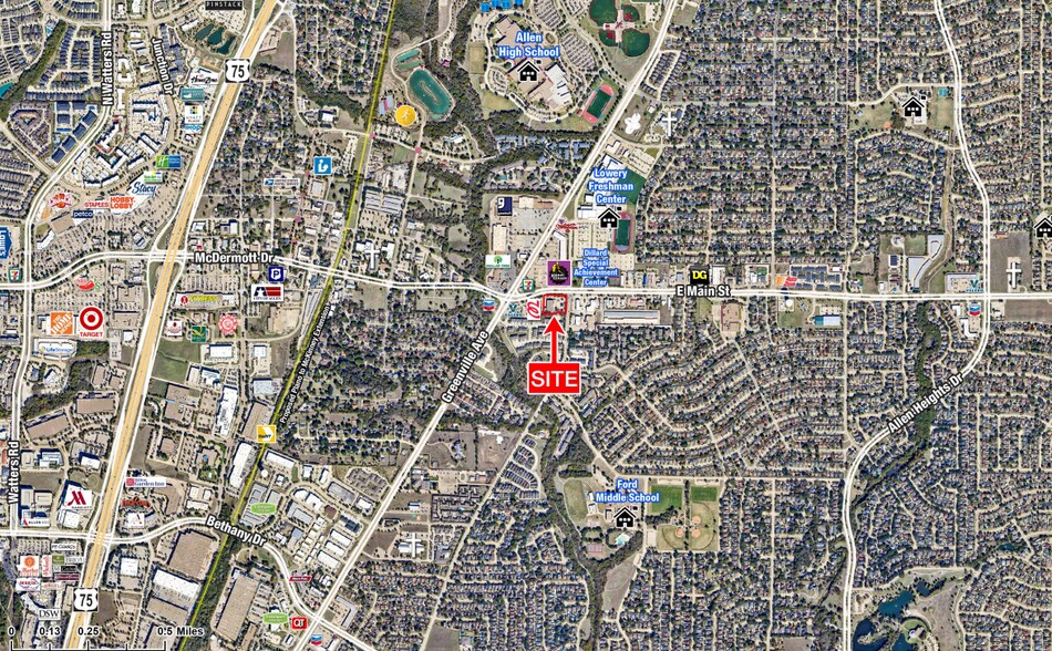 More Photos Of 520 E Main St, Allen General Retail For Sale