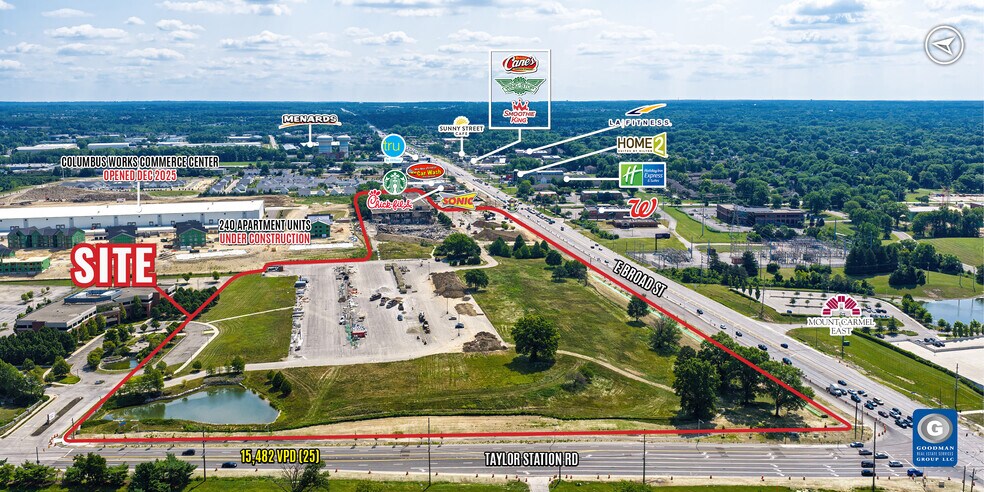 More Photos Of 6150 E Broad St, Columbus Land For Lease