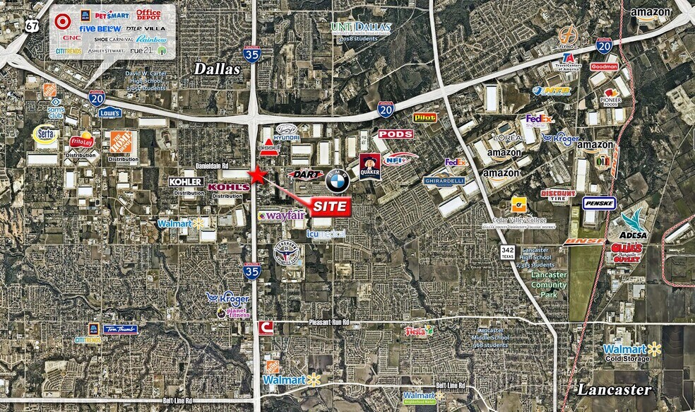More Photos Of 3430 N Interstate 35 E, Lancaster General Retail For Lease