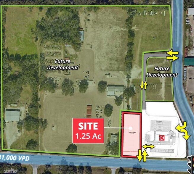 Primary Photo Of SR-40 & 46th Ave, Ocala Land For Lease