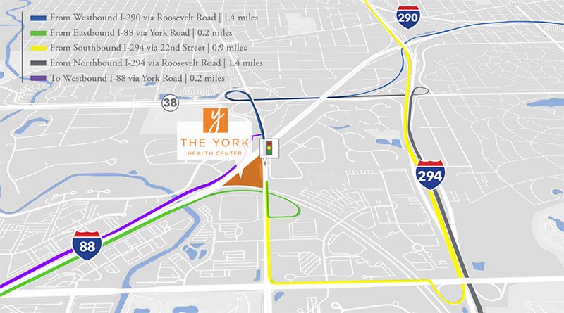 More Photos Of 1800 S York Rd, Oak Brook Medical For Lease