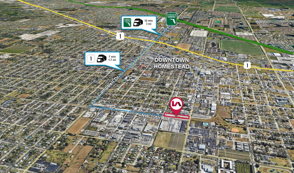 More Photos Of 10th Ave @ W Mowry Drive, Homestead Land For Lease