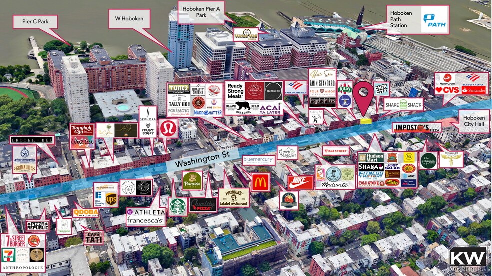 More Photos Of 117 Washington St, Hoboken Storefront Retail Office For Sale