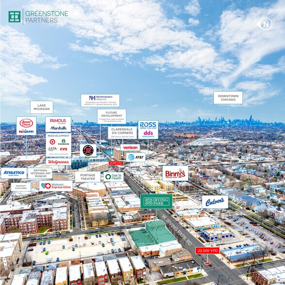 More Photos Of 4936-4950 W Irving Park Rd, Chicago Storefront Retail Residential For Lease