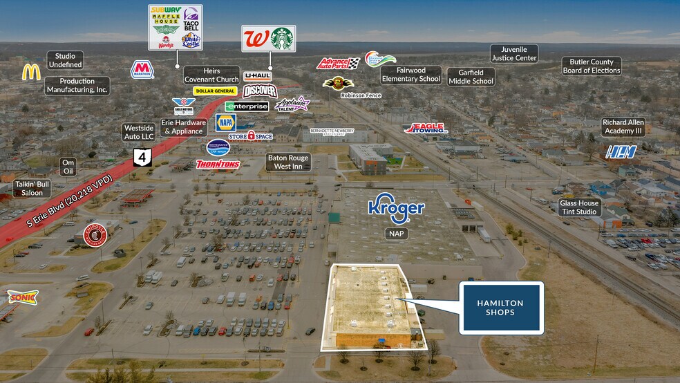 More Photos Of 1476-1496 S Erie Hwy, Hamilton Storefront For Sale