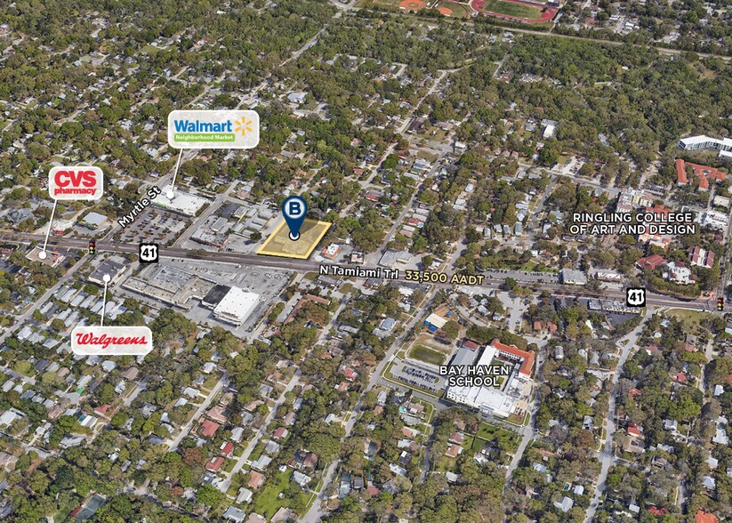 More Photos Of 3300 Tamiami Trl, Sarasota Bank For Lease