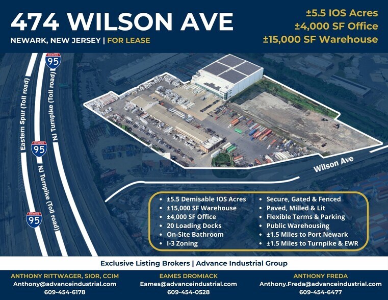 More Photos Of 474 Wilson Ave, Newark Warehouse For Lease