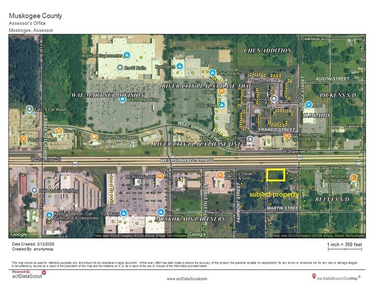 More Photos Of Carroll St & W Shawnee Ave, Muskogee Land For Sale