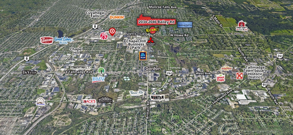 More Photos Of 2034-2046 Bailey Rd, Cuyahoga Falls Storefront Retail Office For Lease