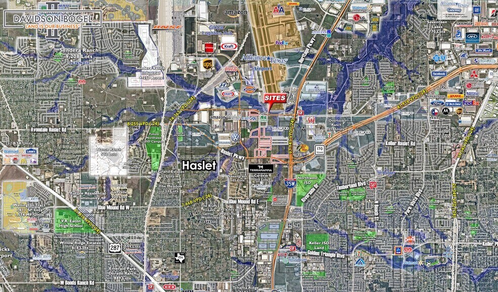 More Photos Of Alliance Airport: Noise Mitigation Land, Fort Worth Land For Sale