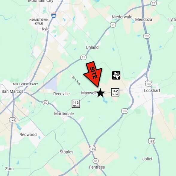 More Photos Of 439 Mary Lane @ State Highway 142, Maxwell Land For Sale