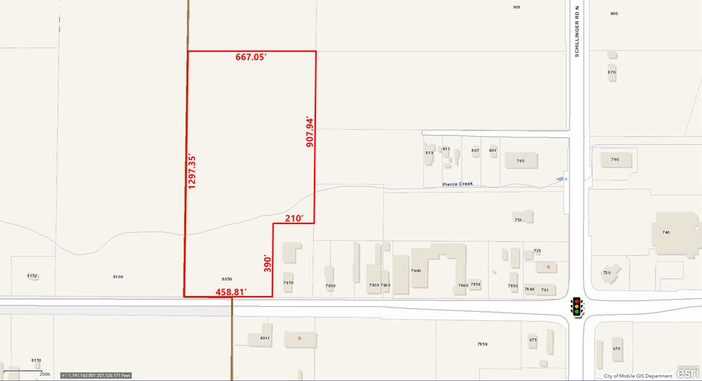 More Photos Of 8050 Zeigler Blvd, Mobile Land For Sale