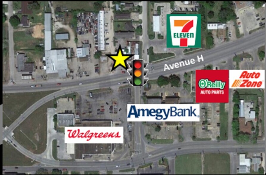 More Photos Of 3315-3317 Avenue H, Rosenberg Storefront Retail Office For Lease