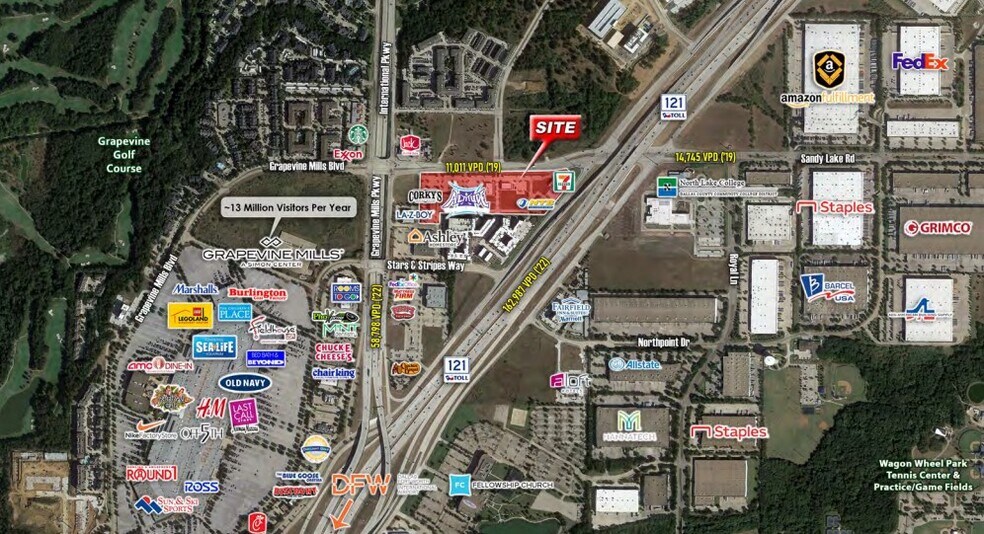 Primary Photo Of Grapevine Mills Blvd, Grapevine Land For Sale