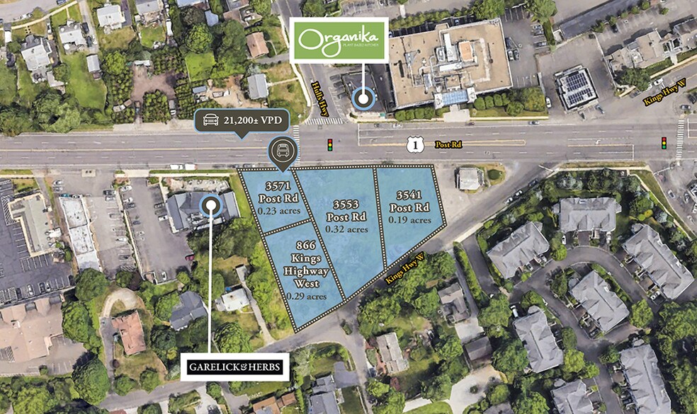 More Photos Of 3541 Post Rd, Southport Land For Lease