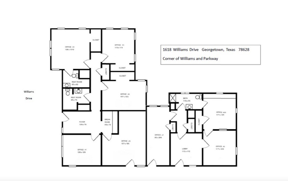 More Photos Of 1618 Williams Dr, Georgetown Office For Lease