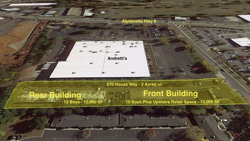 More Photos Of 670 Houze Way, Roswell Freestanding For Lease