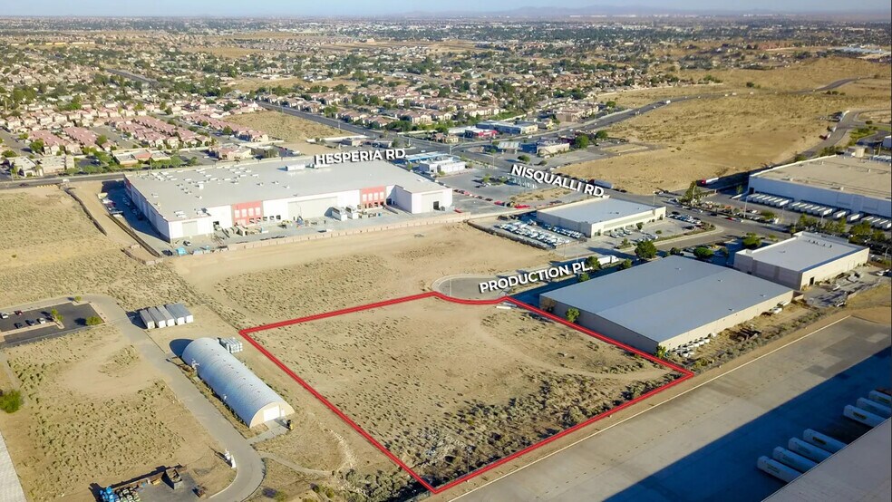 Primary Photo Of 0 Production Place Pl, Victorville Land For Sale