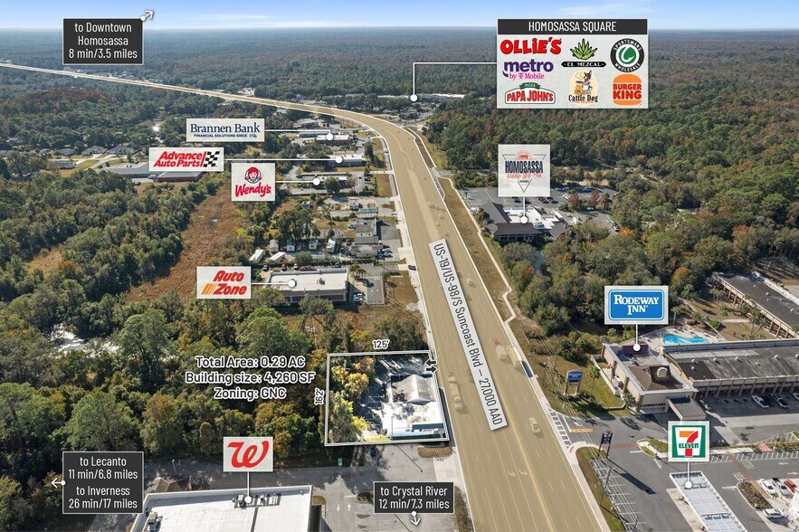More Photos Of 4065 S Suncoast Blvd, Homosassa Storefront Retail Office For Lease