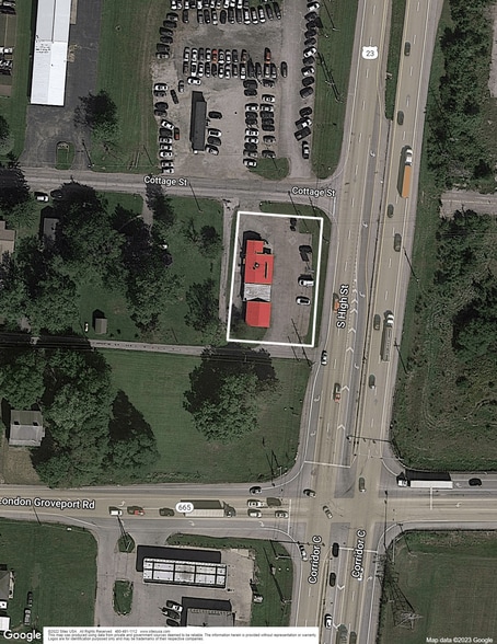 Primary Photo Of 6251 High Street, Lockbourne Restaurant For Sale