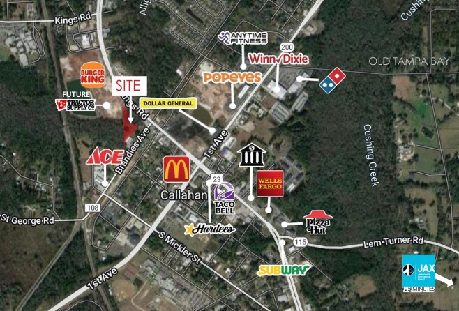 More Photos Of 0 US 1 hwy, Callahan Land For Sale