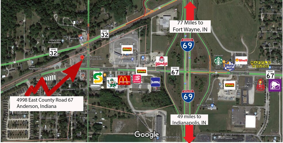 More Photos Of 4998 E CR 67, Anderson Land For Sale