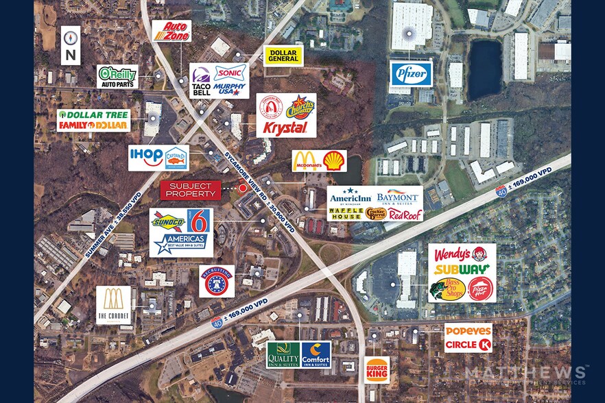 More Photos Of 1615 Sycamore View Rd, Memphis Fast Food For Lease