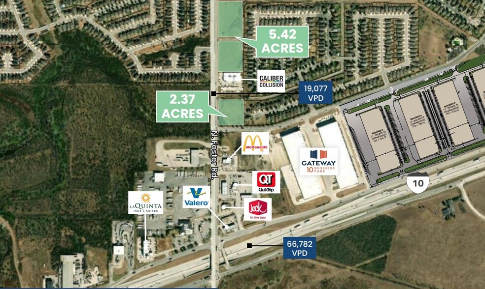 Primary Photo Of IH-10 E, San Antonio Land For Lease