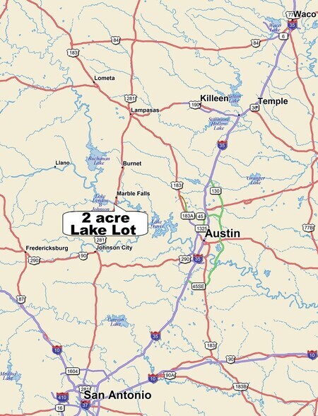 More Photos Of Old River Road, Marble Falls Land For Sale