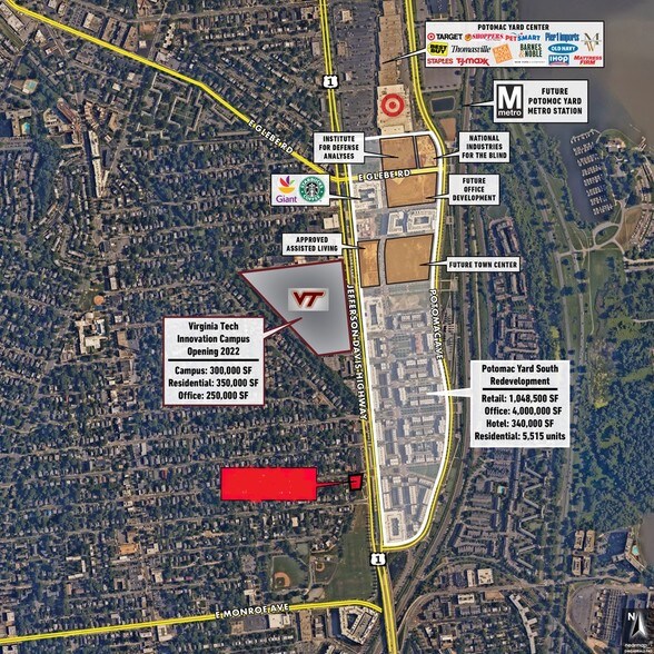 More Photos Of 516 E Bellefonte Ave, Alexandria Land For Lease