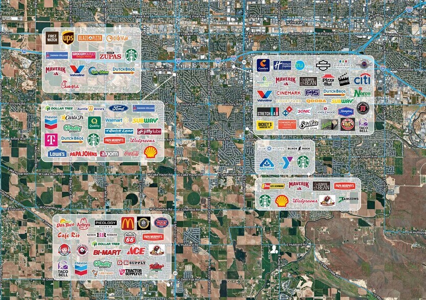 More Photos Of NWC Meridian and Lake Hazel Rd, Meridian Land For Lease