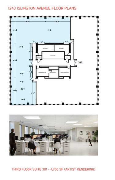 More Photos Of 1243 Islington Ave, Toronto Office For Lease
