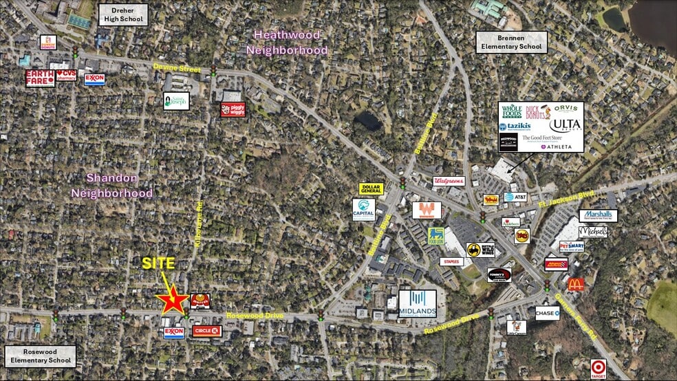 More Photos Of 3729 Rosewood Dr, Columbia Drugstore For Lease