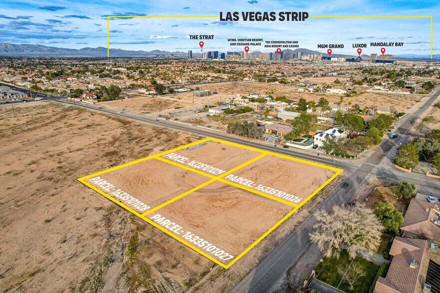 Primary Photo Of NW Cnr W Oquendo Rd & S Torrey Pines Dr, Las Vegas Land For Sale
