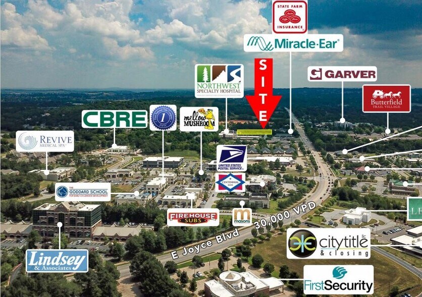 More Photos Of 3900 N Parkview Dr, Fayetteville Land For Sale