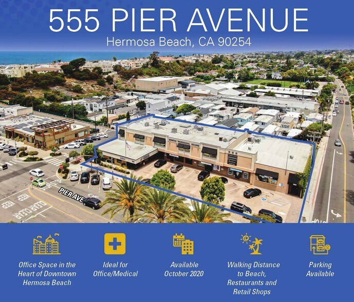 More Photos Of 555 Pier Ave, Hermosa Beach Storefront Retail Office For Lease