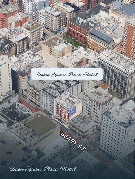 Primary Photo Of 432 Geary St, San Francisco Hotel For Sale