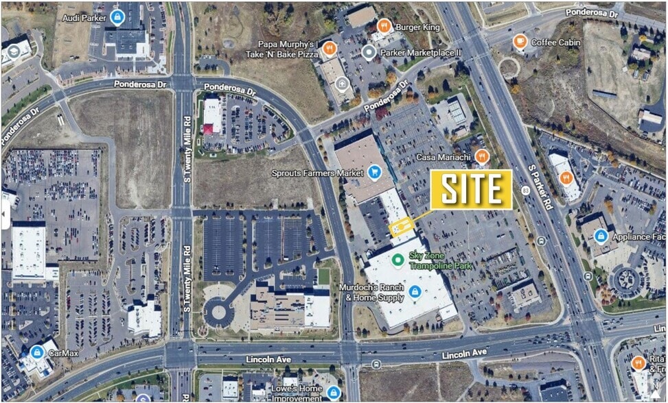 More Photos Of 9801-9845 S Parker Rd, Parker General Retail For Lease