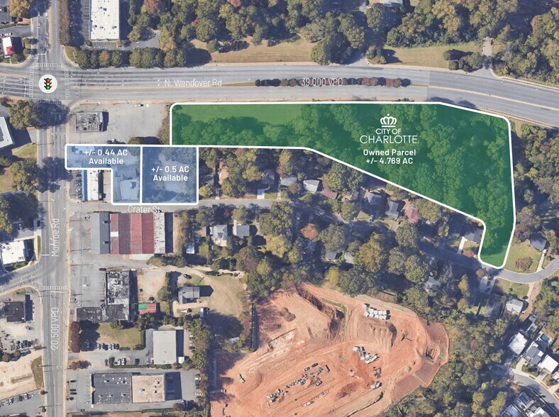 More Photos Of 4111 Monroe Rd, Charlotte Land For Sale