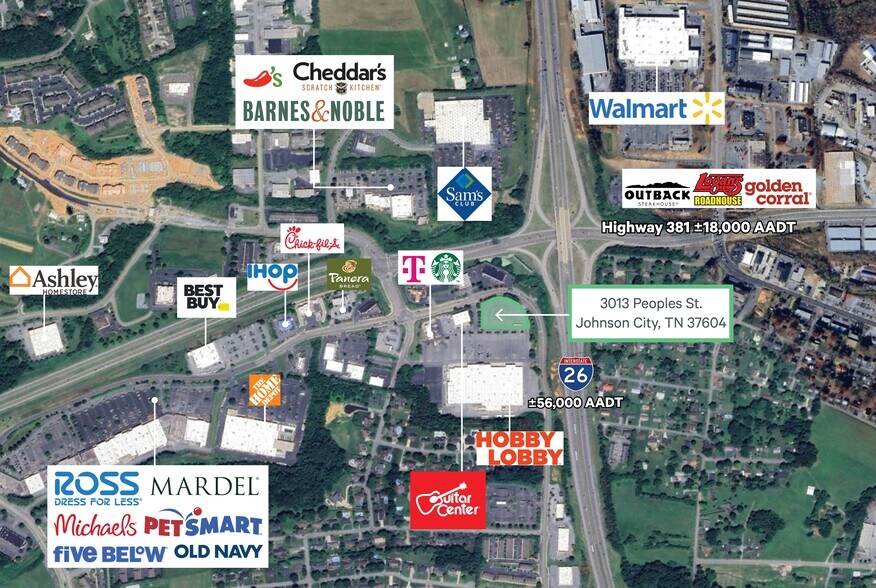 More Photos Of 3013 Peoples St, Johnson City Land For Lease