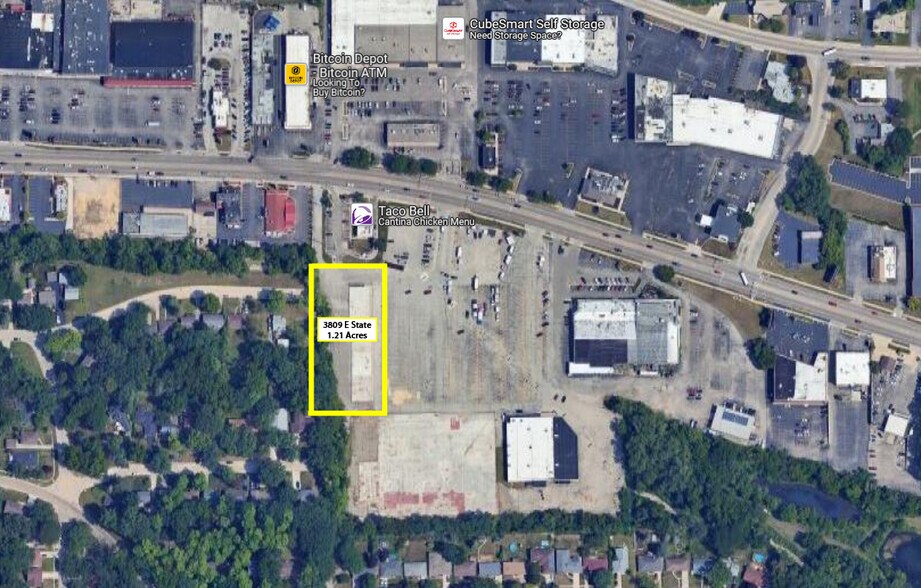 More Photos Of 3809-3857 E State St, Rockford Land For Lease