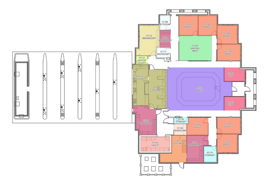 More Photos Of 6480 Milgen Rd, Midland Bank For Sale